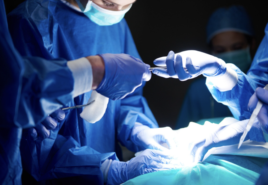 A sports doctor in Bangalore was performing surgery on an athlete.