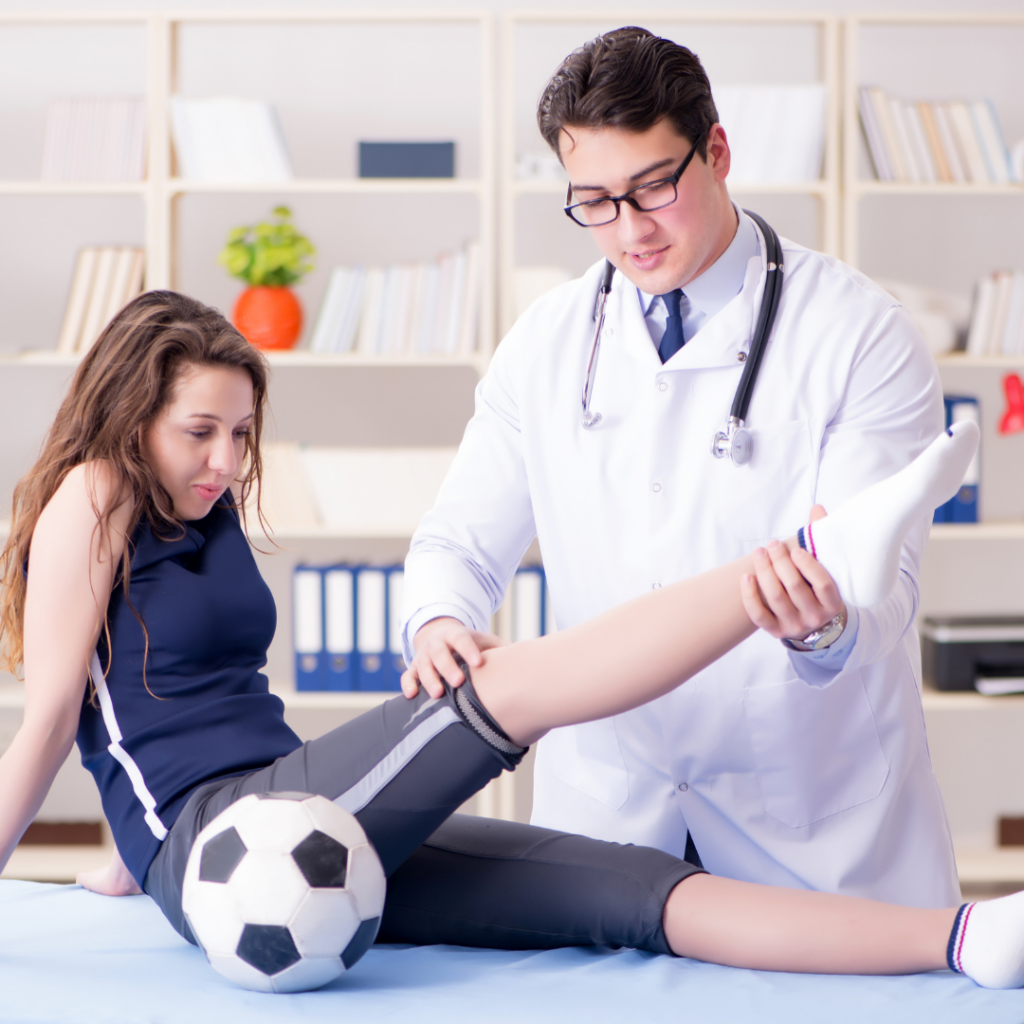 The sports doctor in Bangalore treated the patient.